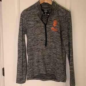 Half-Zip Giants Jacket